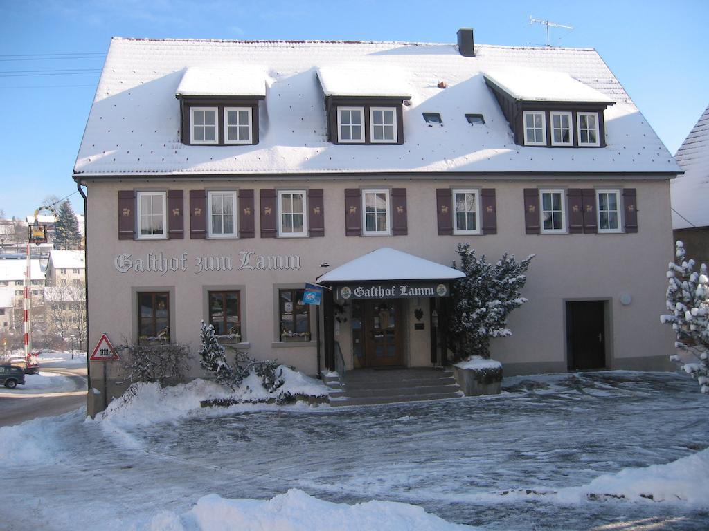 Gasthof Zum Lamm Gomadingen Exterior photo